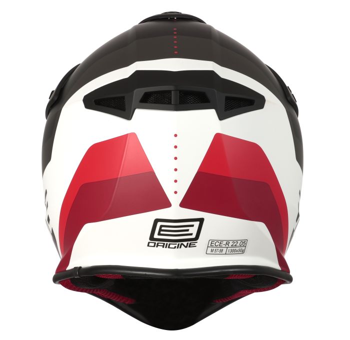Мотошолом Origine Hero MX Black / White Matt