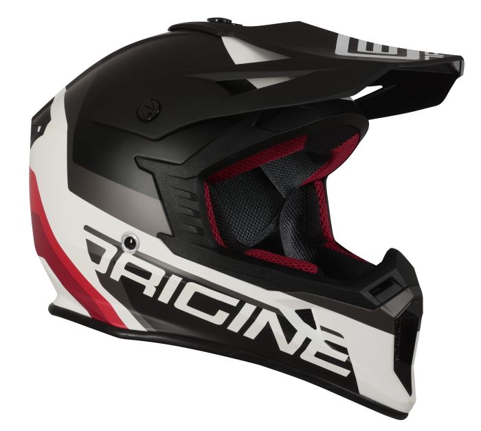 Мотошолом Origine Hero MX Black / White Matt