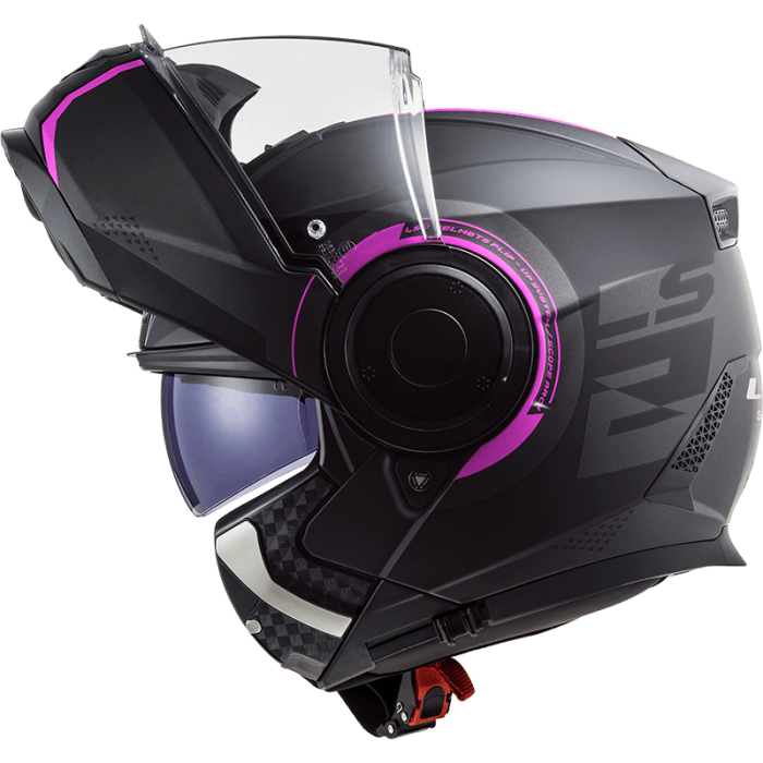 Мотошолом LS2 FF902 Scope Arch Matt Titanium Pink