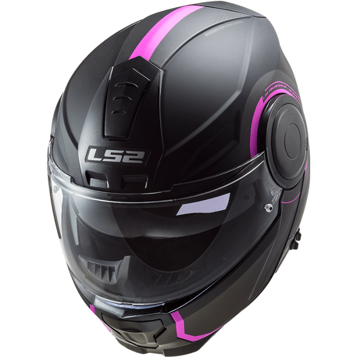 Мотошолом LS2 FF902 Scope Arch Matt Titanium Pink