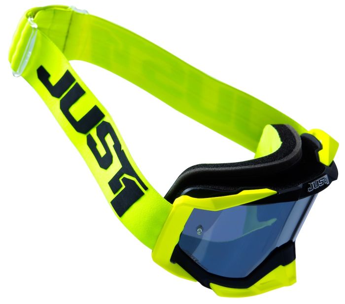 Окуляри Just1 Iris 2.0 Logo Yellow Fluo - Black Mirror Silver Len