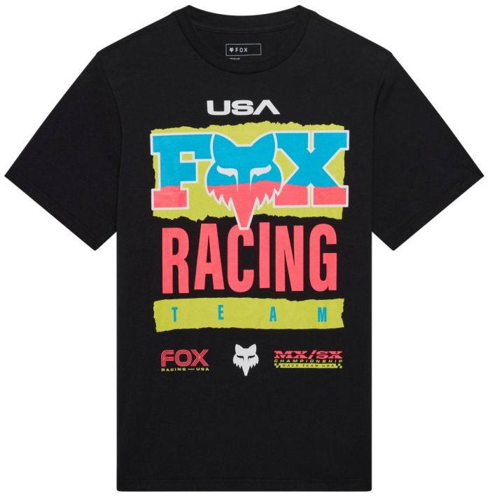 Футболка Fox Short Sleeve Tee - Hardcore Black