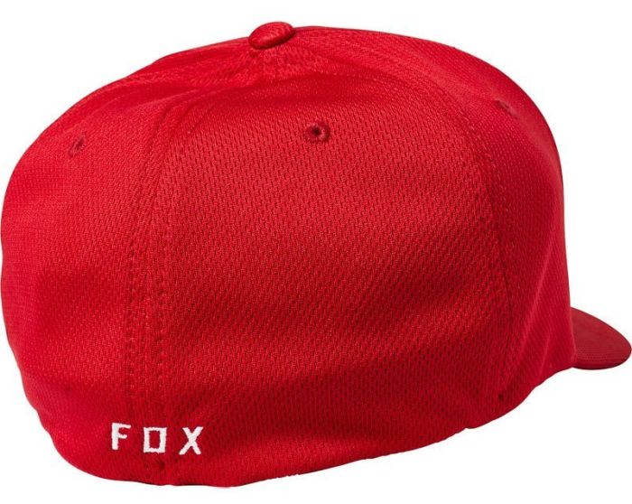 Кепка Fox Lithotype Flexfit Hat Chili