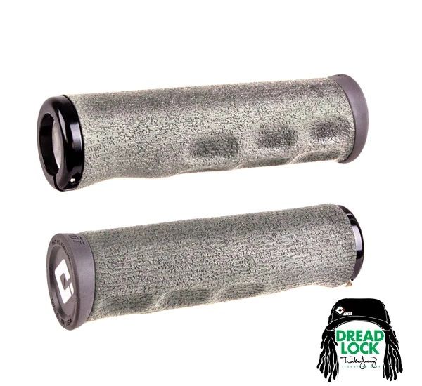 Гріпси ODI Tinker Juarez Dread Lock Grip Graphite w/Black Clamp