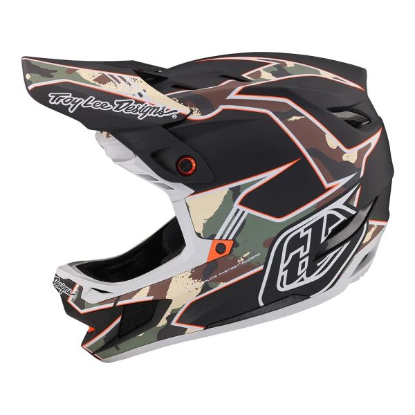 Вело шолом TLD D4 COMPOSITE HELMET Matrix Camo [ARMY Green]