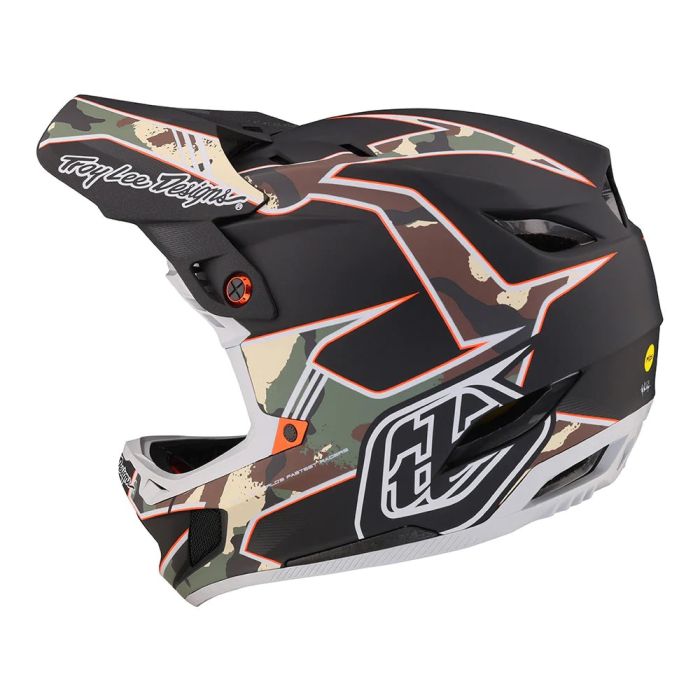 Вело шолом TLD D4 COMPOSITE HELMET Matrix Camo [ARMY Green]