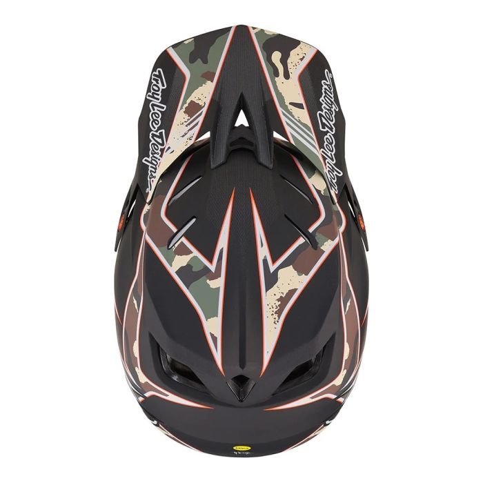 Вело шолом TLD D4 COMPOSITE HELMET Matrix Camo [ARMY Green]