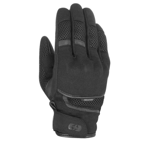 Моторукавички Oxford Brisbane Air MS Short Summer Glove Stealth Black
