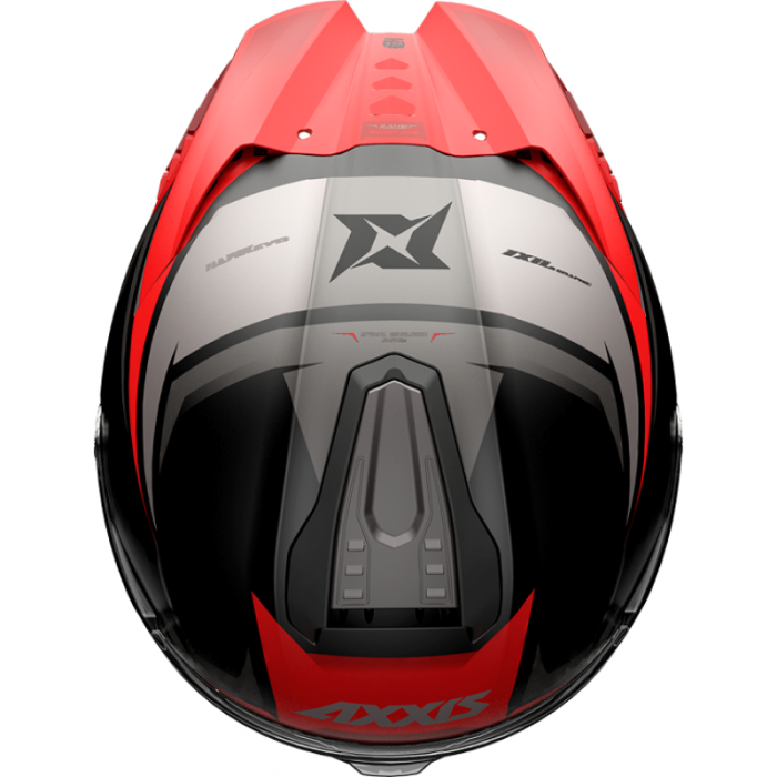 Мотошолом AXXIS HAWK SV EVO IXIL B15 Matt Red