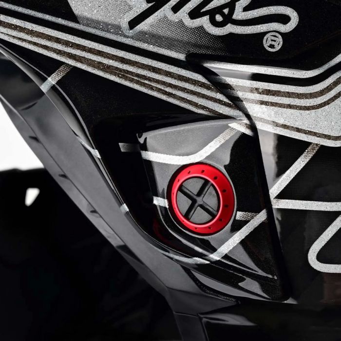 Мотошолом TLD SE5 Carbon Helmet [QUALIFIER WHITE/BRONZE]