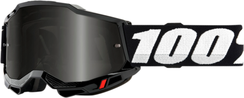 Мото окуляри 100% ACCURI 2 Sand Goggle Black - Smoke Lens