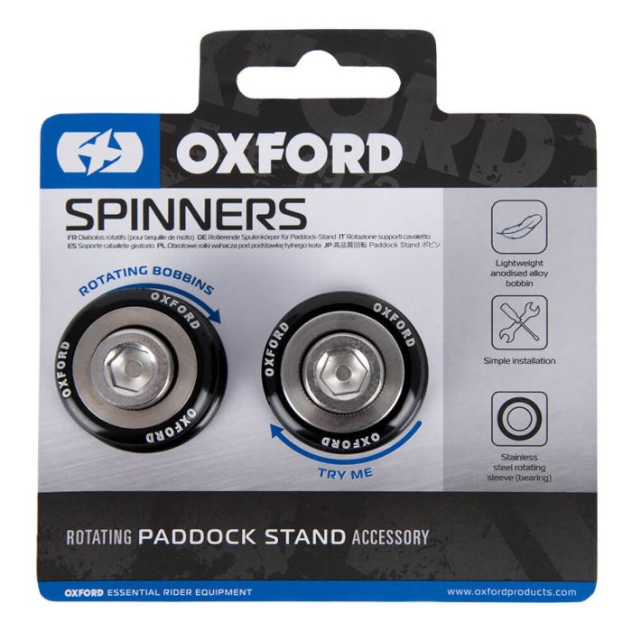 Упори для маятникового підкату Oxford Spinners Black