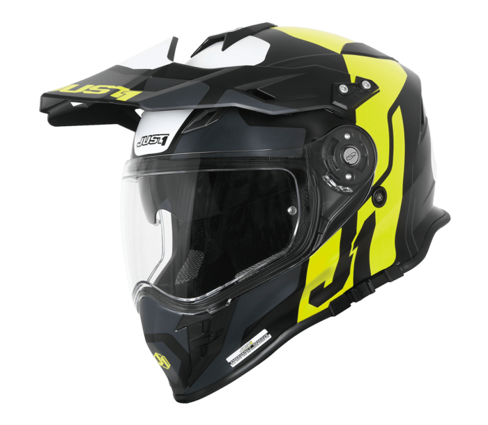 Мотошолом Just1 J34 Pro Tour Fluo Yellow/ Black