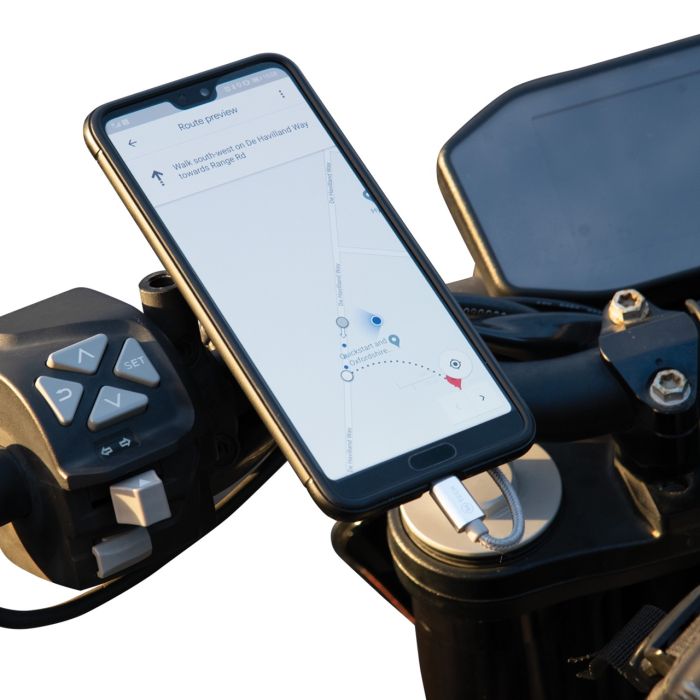 Тримач Oxford CLIQR USB Type C Handlebar Mount