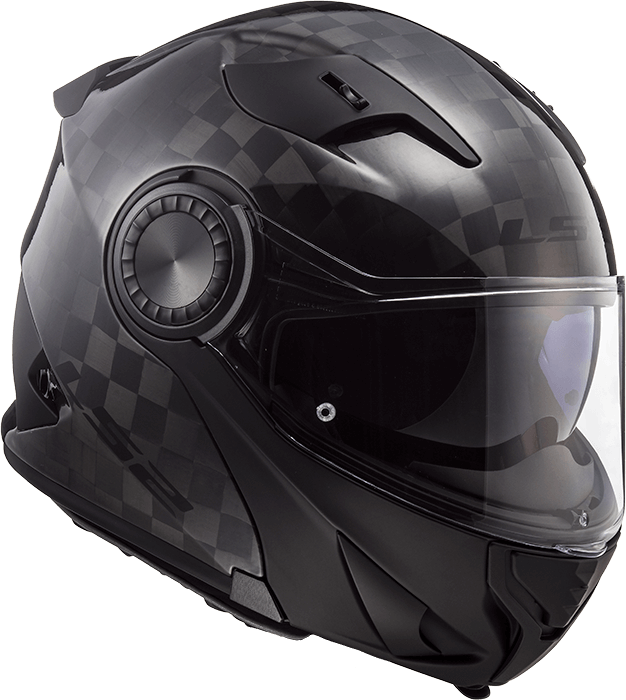 Мотошолом LS2 FF313 Vortex Gloss Carbon