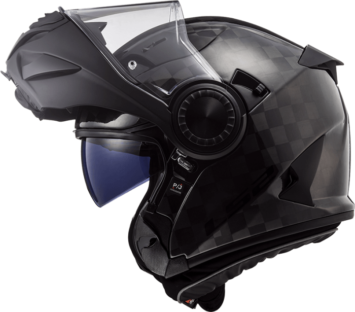 Мотошолом LS2 FF313 Vortex Gloss Carbon