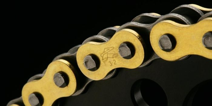 Ланцюг Renthal R3-3 Srs Chain 520 Gold
