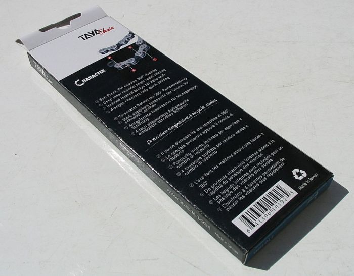Ланцюг Taya Deca-101 Silver/black 10sp