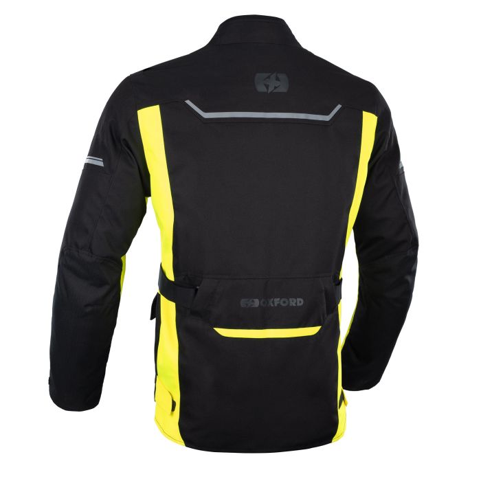 Мото куртка Oxford Metro 2.0 MS Jkt Blk/Fluo