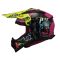Мотошолом LS2 MX708 Fast 2 Gorilla Purple H-V Yellow