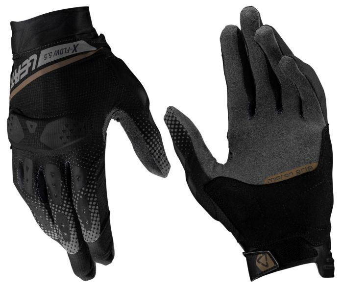 Перчатки Leatt 5.5 X-flow Adventure Short Glove Stealth