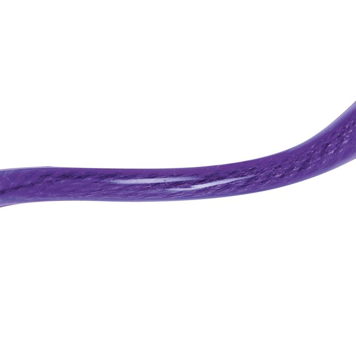 Трос протиугінний Oxford Bumper cable lock Purple 6mm x 600mm