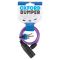 Трос протиугінний Oxford Bumper cable lock Purple 6mm x 600mm