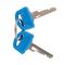 Трос протиугінний Oxford Bumper cable lock Purple 6mm x 600mm