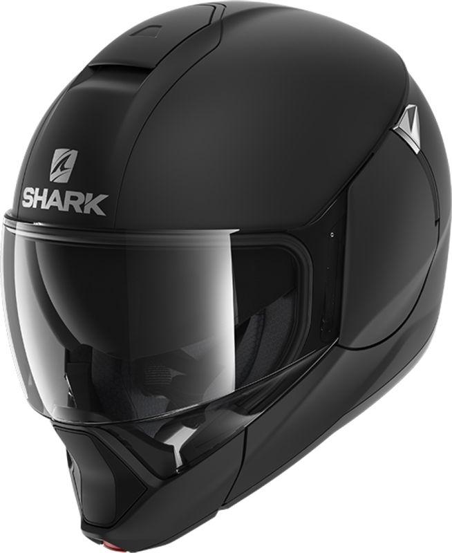 Мотошолом Shark Evojet Blank Matt Black