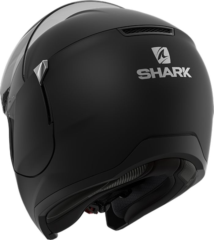 Мотошолом Shark Evojet Blank Matt Black