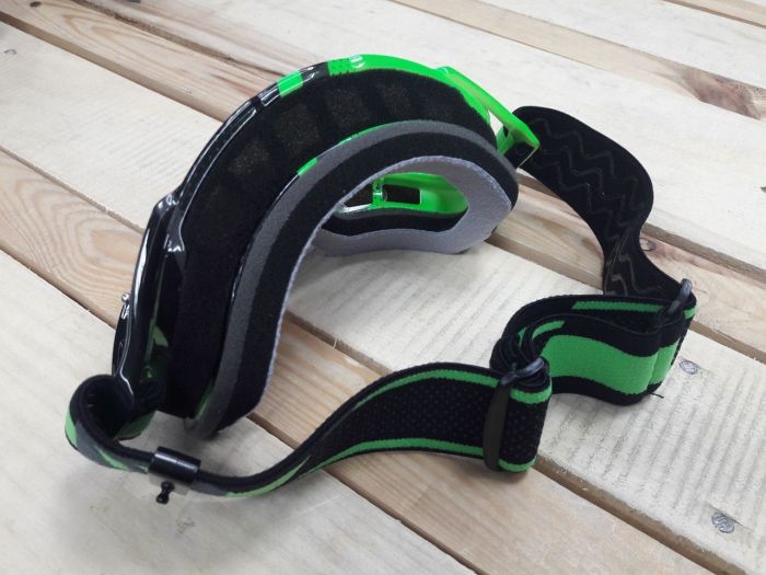Маска кросова MT Goggles Mx Evo Stripes Black/Green