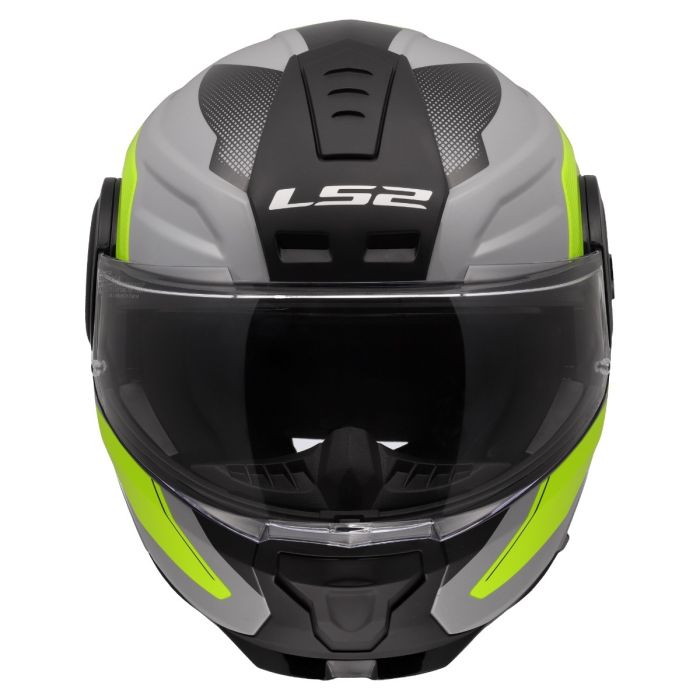 Мотошолом LS2 FF902 Scope 2 Duria Grey Hi-Vis Yellow