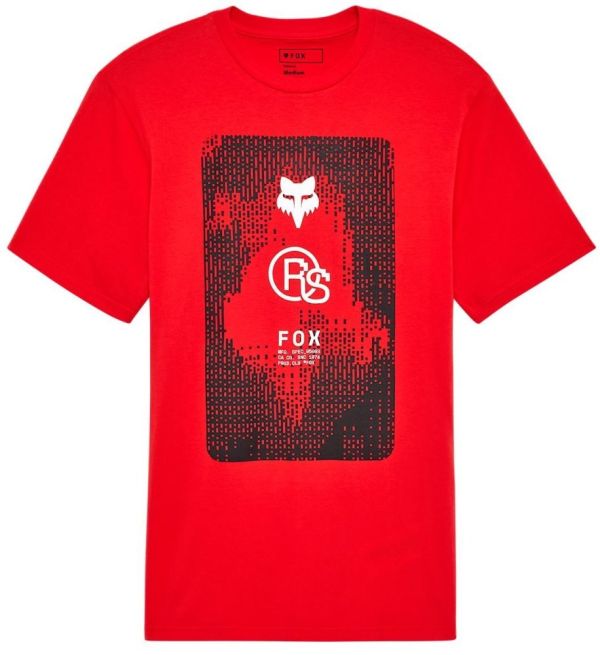 Футболка Fox Premium Short Sleeve Tee - Rs Red
