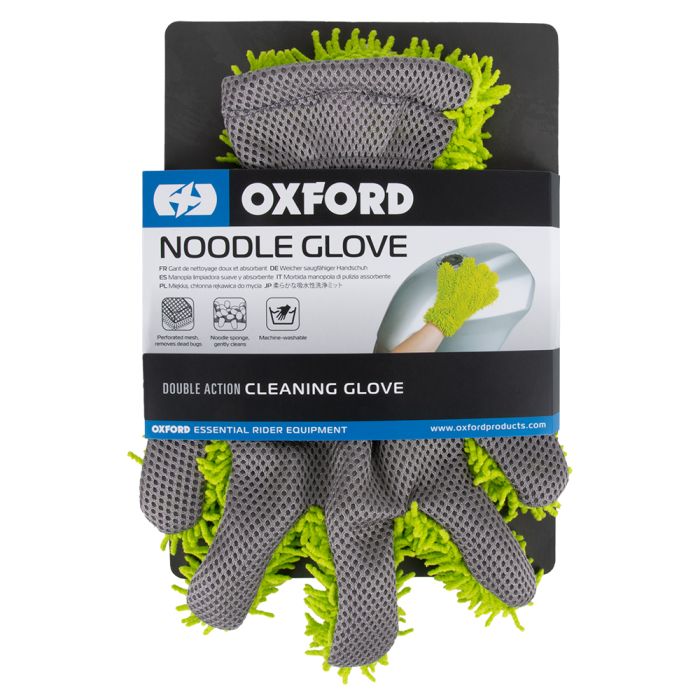 Рукавичка з мікрофібри Oxford Microfibre Noodle Wash Glove Green