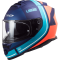 Мотошолом LS2 FF800 Storm Slant Matt Blue Fluo Orange