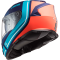 Мотошолом LS2 FF800 Storm Slant Matt Blue Fluo Orange