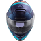 Мотошолом LS2 FF800 Storm Slant Matt Blue Fluo Orange