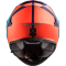 Мотошолом LS2 FF800 Storm Slant Matt Blue Fluo Orange