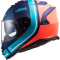 Мотошолом LS2 FF800 Storm Slant Matt Blue Fluo Orange