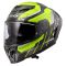Мотошолом LS2 FF807 Dragon Trax Hi-Vis Yellow