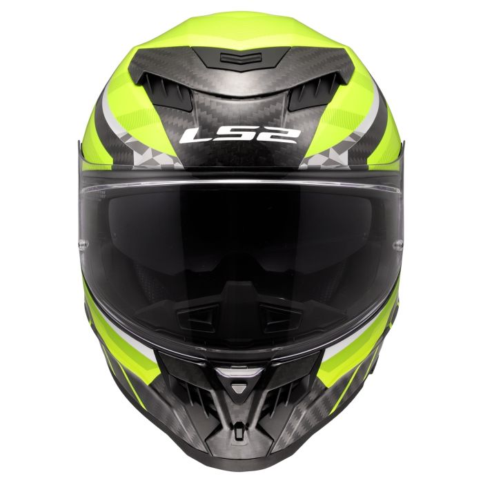 Мотошолом LS2 FF807 Dragon Trax Hi-Vis Yellow