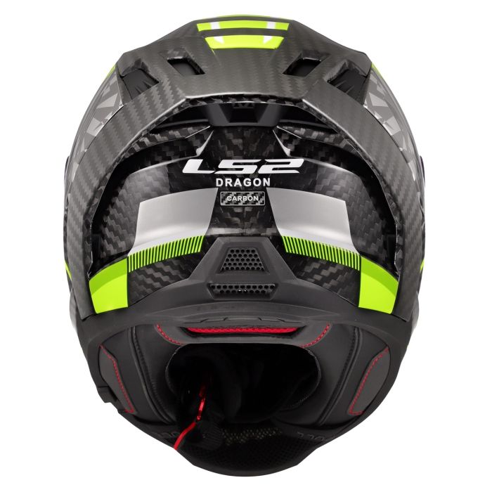 Мотошолом LS2 FF807 Dragon Trax Hi-Vis Yellow