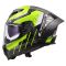 Мотошолом LS2 FF807 Dragon Trax Hi-Vis Yellow