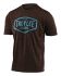 Джерсі TLD Flowline S/S Jersey [Station Heather Dark Moka/Blue]