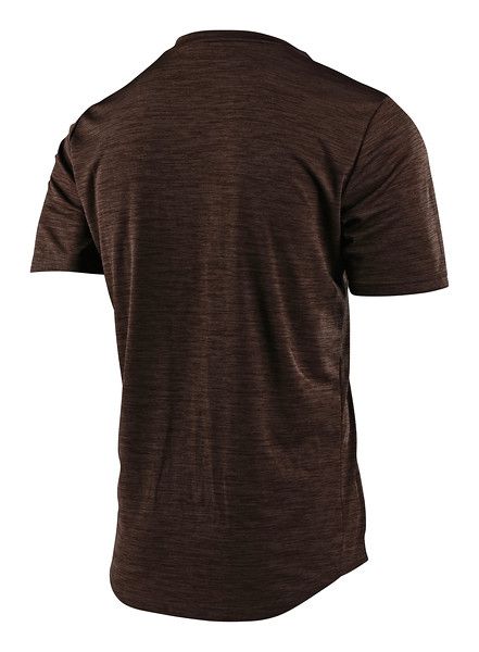 Джерсі TLD Flowline S/S Jersey [Station Heather Dark Moka/Blue]