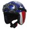 Мотошолом LS2 OF583 Easy Rider Blue Red White