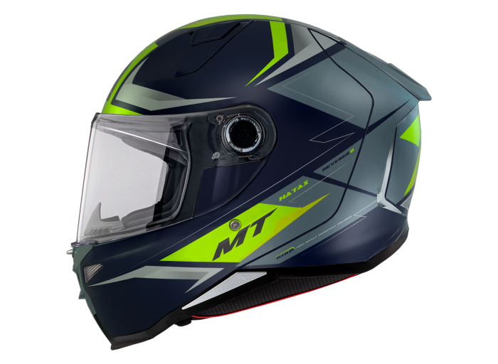 Мотошолом MT Revenge 2 S HATAX C3 Matt Yellow ECE2206