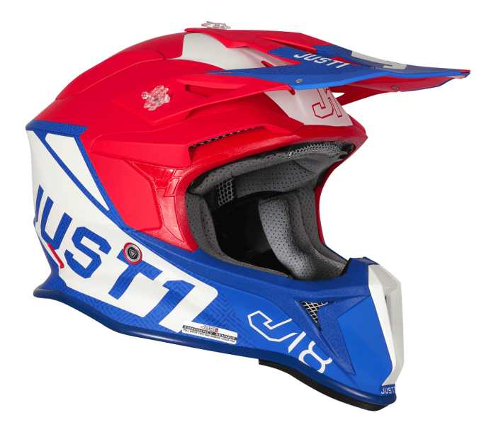 Мотошолом Just1 J18 Vertigo Blue White Red