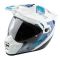 Мотошолом KLIM Krios Pro ECE/DOT LG Spectrum White - Blue