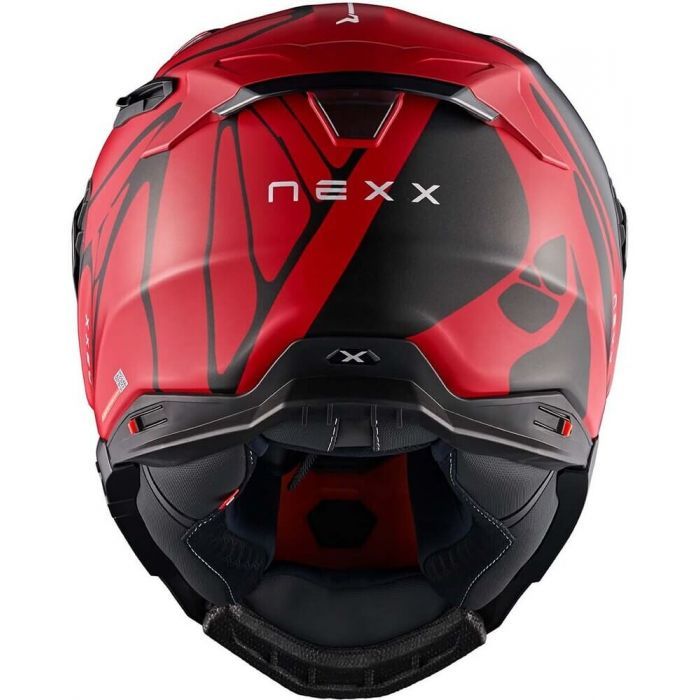Мотошолом Nexx X.WST3 B-SIDE RED.BLACK MT